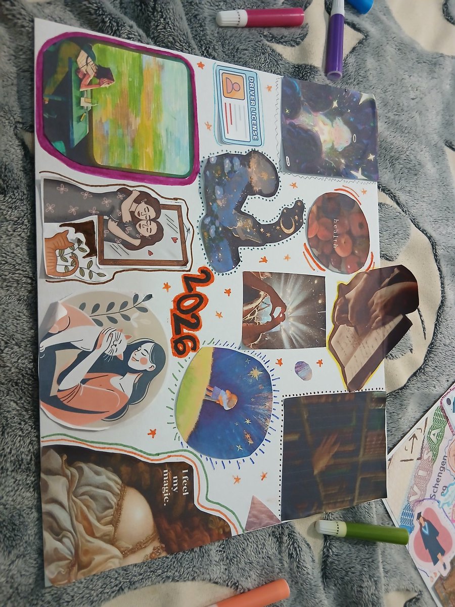 EstherGuardadoV's tweet photo. En mi visión board decidí poner viajar, ir a conciertos, escribir, leer, adoptar un gato, acercarme aún más a mi, llevar una vida más saludable y ojalá, poder enamorarme. https://t.co/iZUBW4MURw