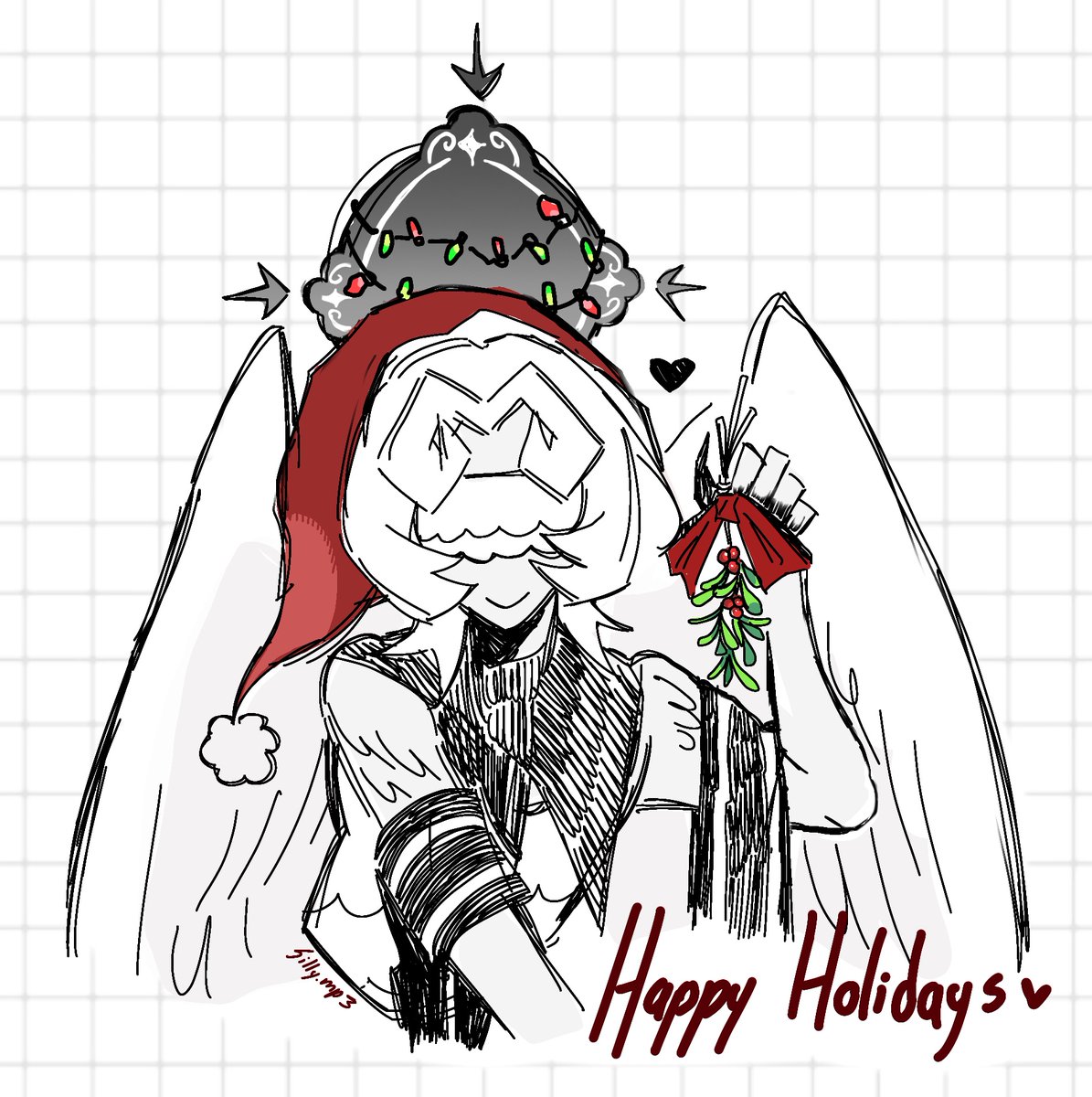 SUPER SUPER LATE THINGY but here it is🤲💕 happy holidays yall, im gonna go speedrun the rest of doughcember
#Doughcember2025 Day 25 🗣️