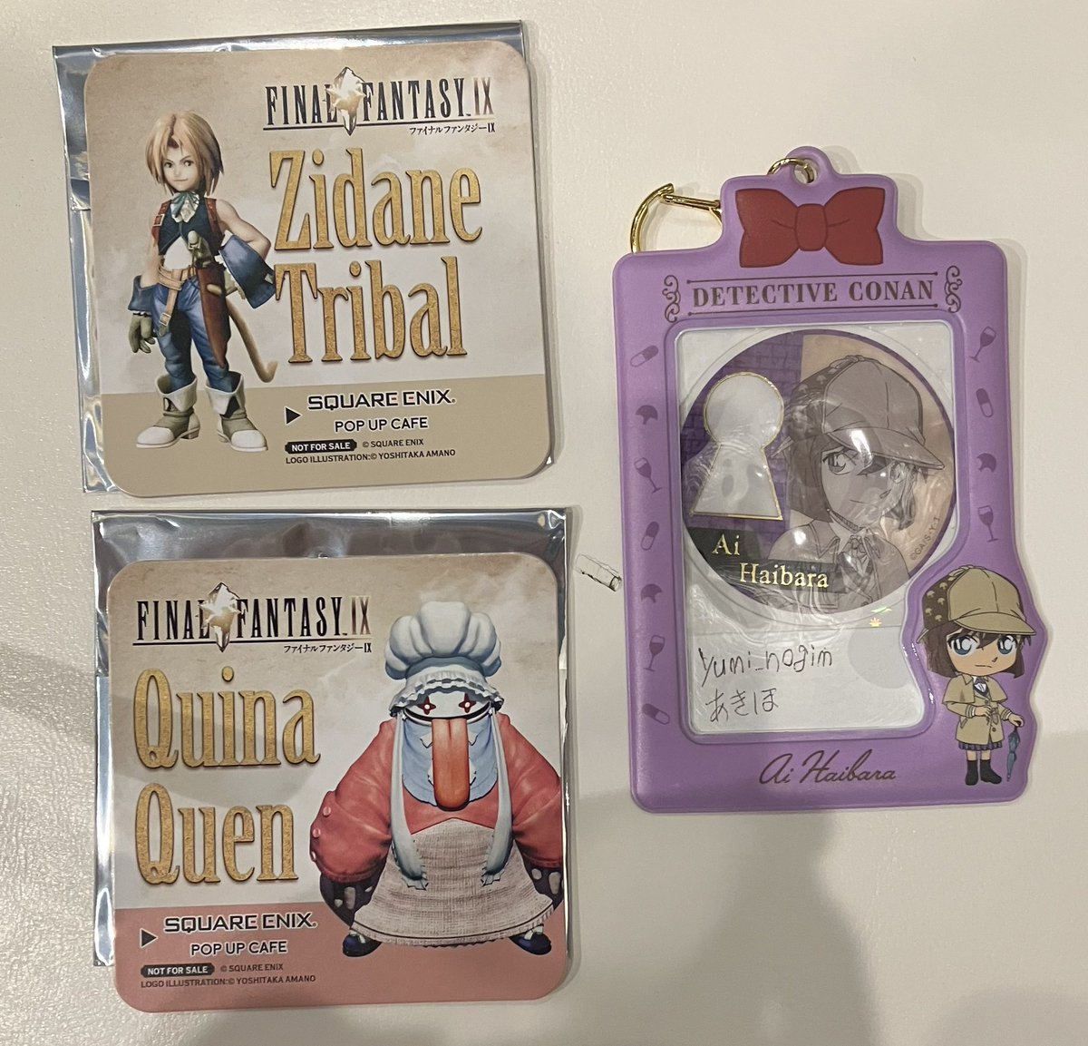 SQUARE ENIX POP UP CAFE ファイナルファンタジーIX FF9カフェ FFIX