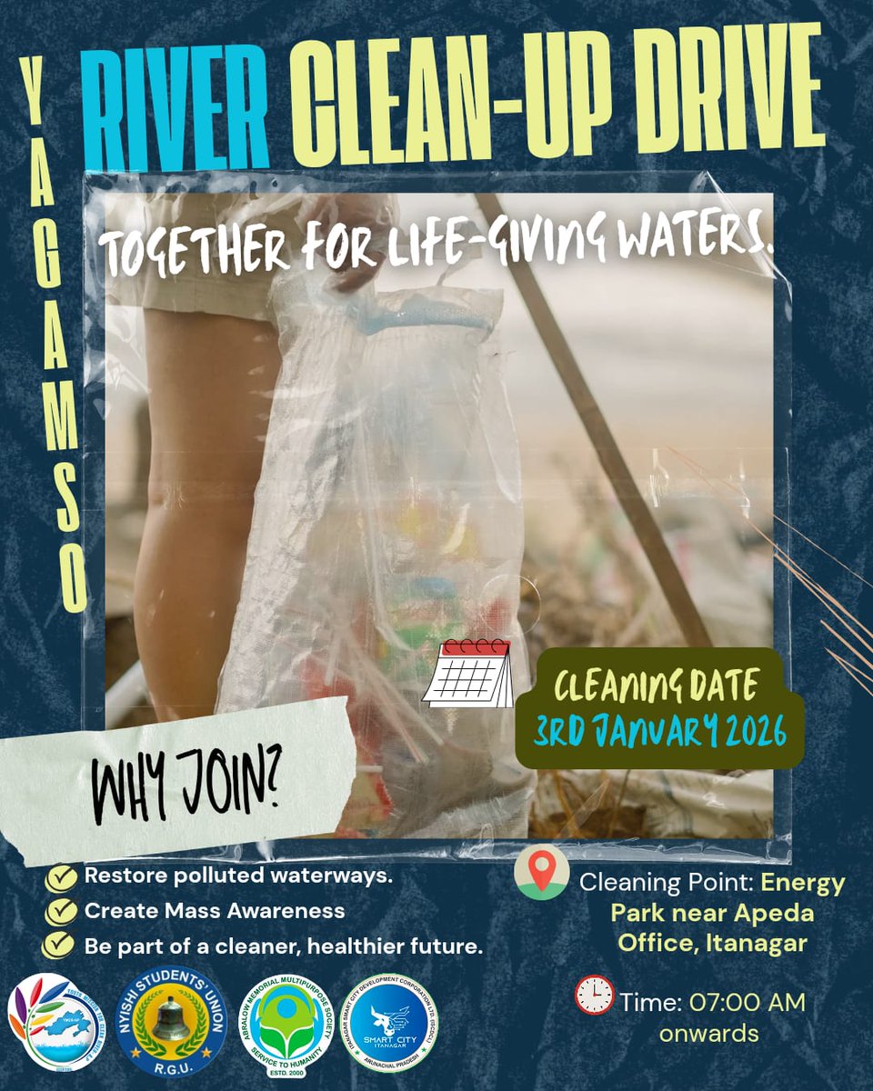 Youth Mission for Clean River tweet media