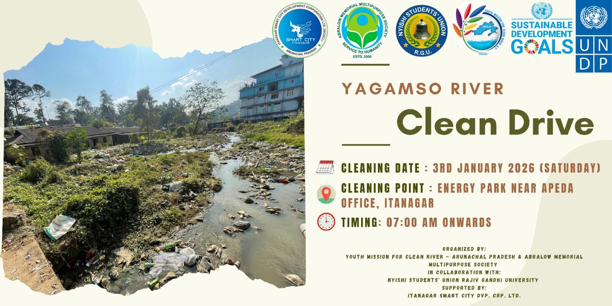Youth Mission for Clean River tweet media