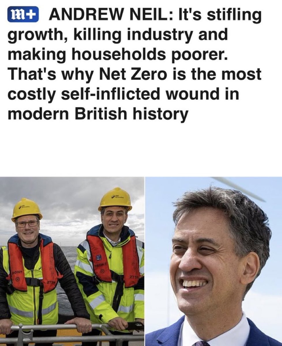 JamesMelville's tweet image. “Net Zero is the most costly self-inflicted wound in modern British history.”