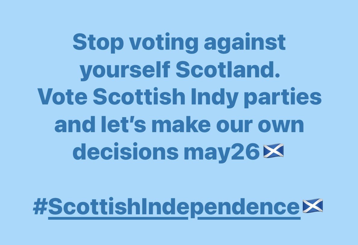 Scotland is being lied too..

Ripped off..

Leeched of anything of value..

Controlled and held back..

We are denied democracy at every opportunity..

‘Told we won’t get a say on our future’ even if we vote otherwise..

#COLONY #FreeScotland🏴󠁧󠁢󠁳󠁣󠁴󠁿

There can be no doubt left surely.
