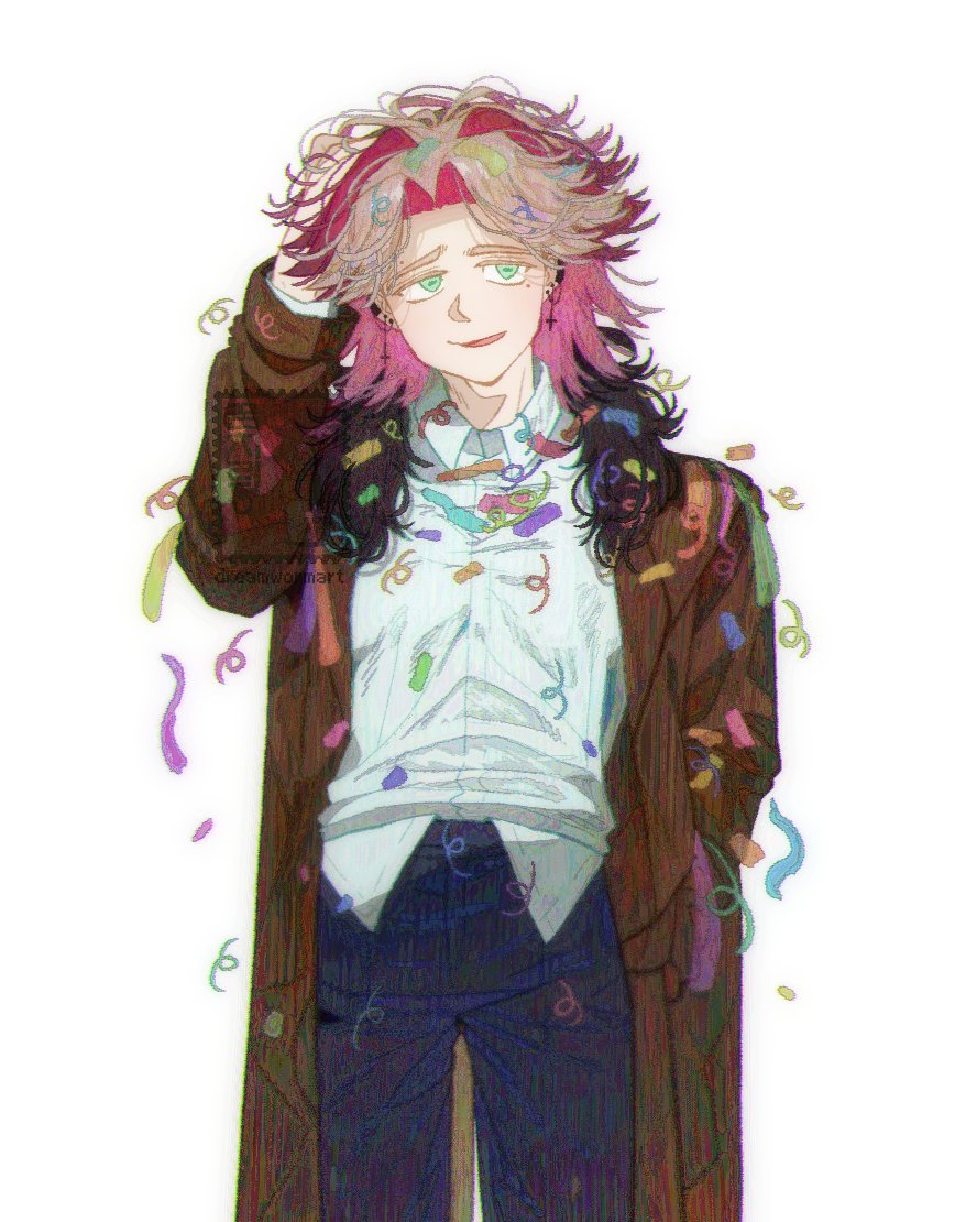 생일이 아니어서 의아하지만 축하해줘서 고맙다는 반응.