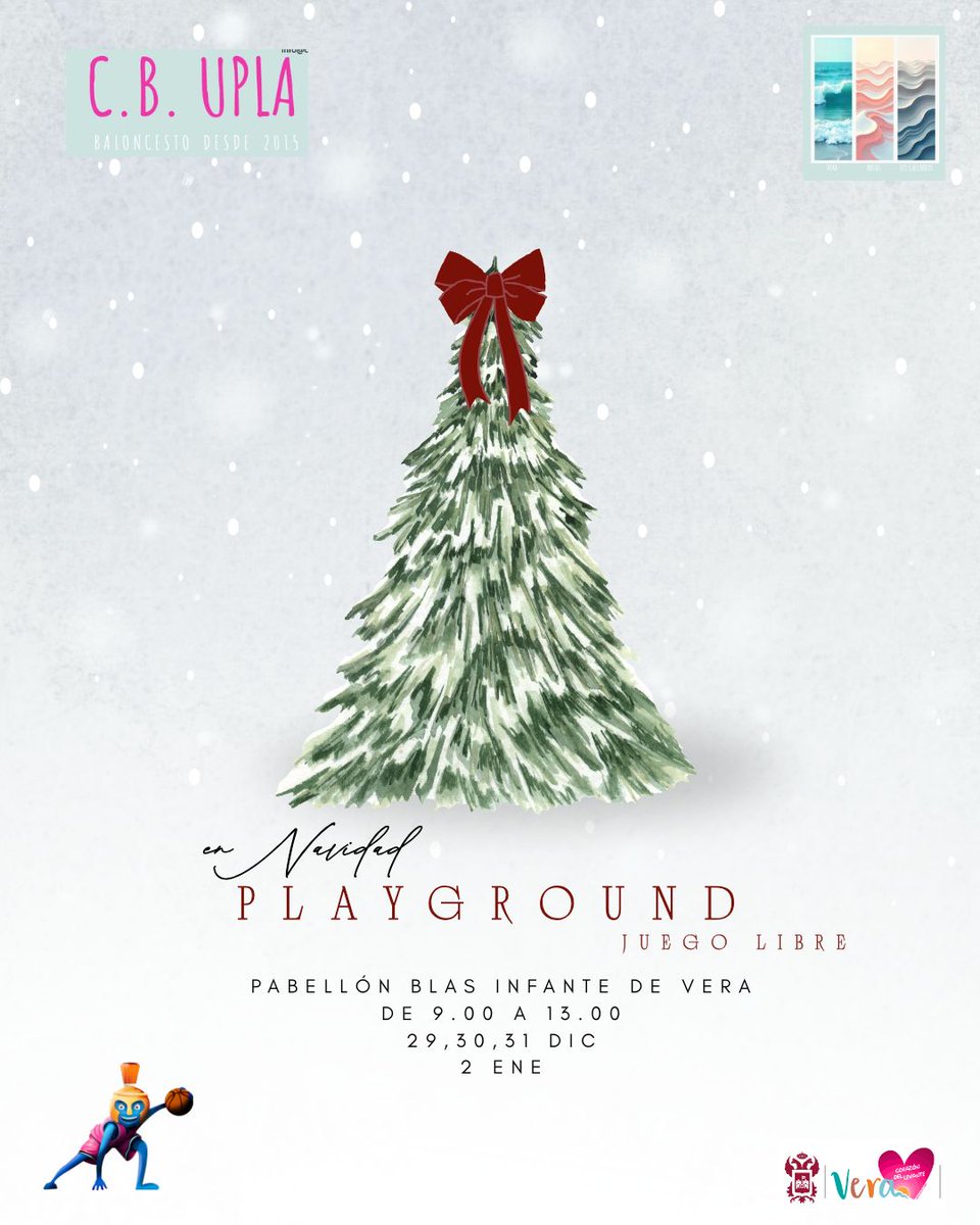 Juega libre por Navidad 🌲🏀🌲.