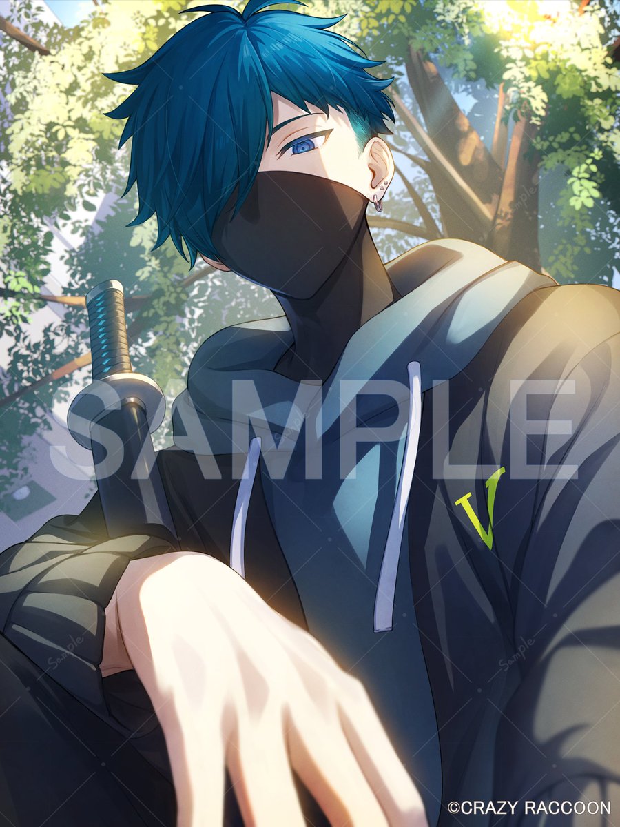 CRAZY RACCOON】RANDOM SELFIE CARDにて、Arisakaaaさん、VaniLaさんの