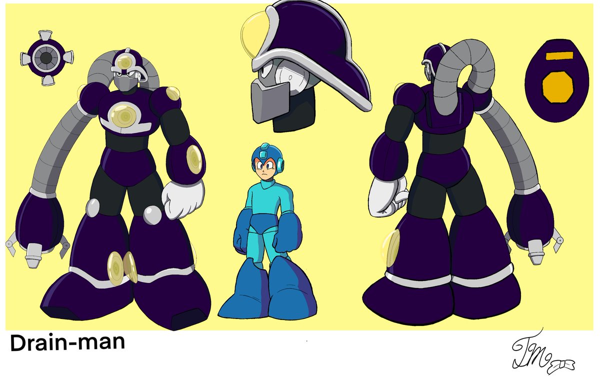 Toon_Monarch's tweet photo. Robot Master Design

A robot with the ability to drain energy, the robot was designed to drain the energy of other bots with the grip of its right arm to get more power, get stronger or heal.

Drain-man

#MegaManDO #DesignARobotMaster https://t.co/mtnyNcjk13
