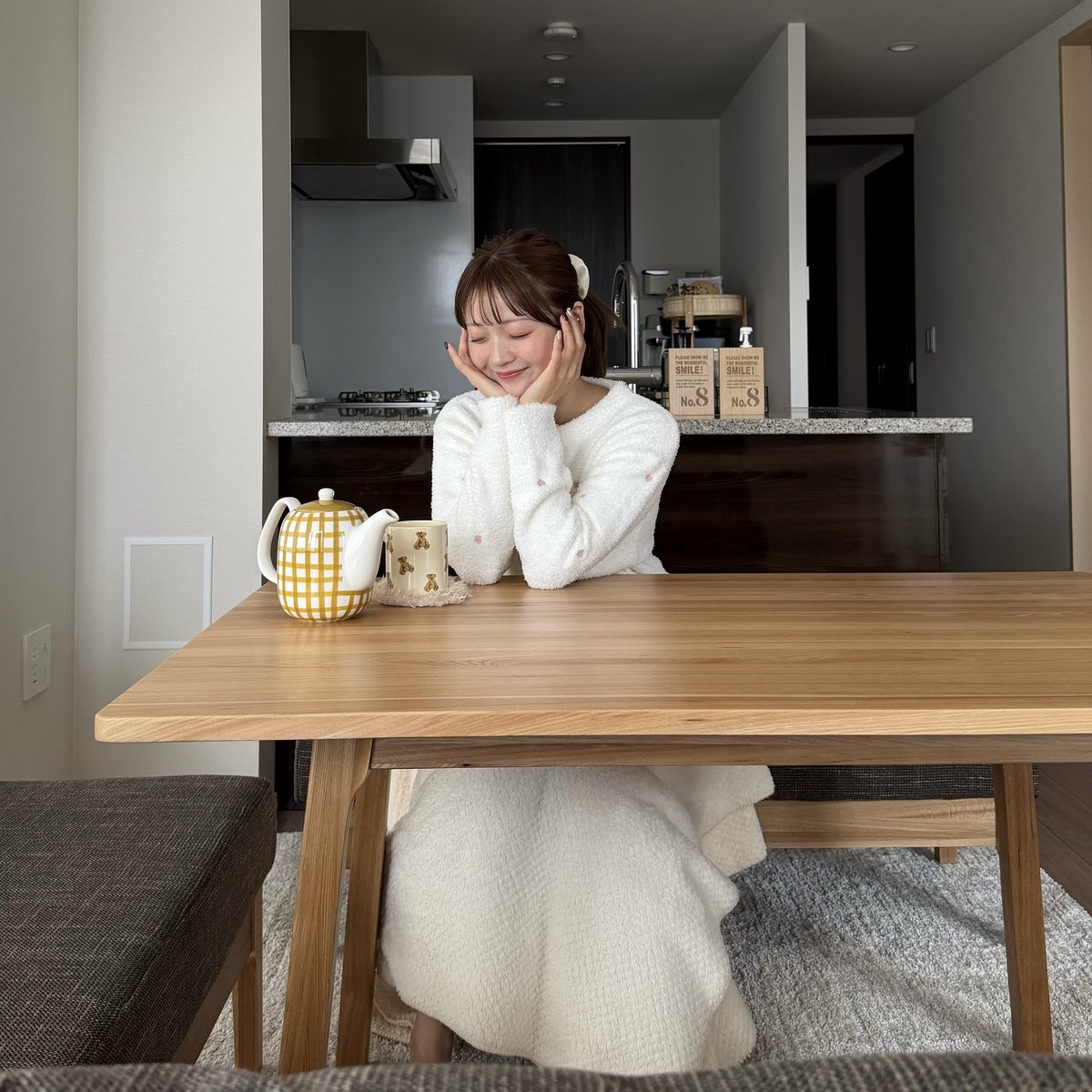 ゆづき RASIKのダイニングテーブルセット ほんまに買ってよかった🪑🤎