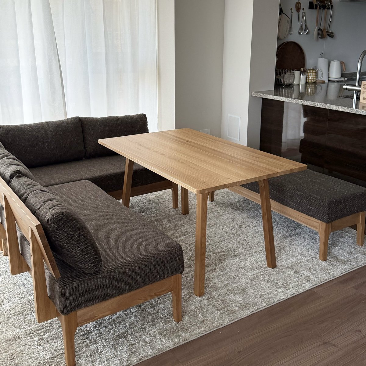 RASIKのダイニングテーブルセット ほんまに買ってよかった🪑🤎