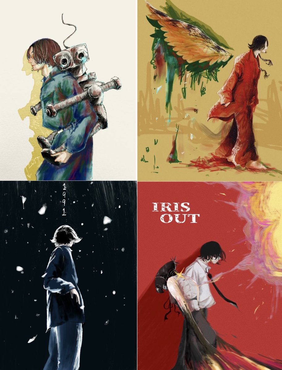 #今年も残りわずかなのでお気に入りの4枚を貼る
今年も見てくださりありがとうございます！！

来年もたくさん描こうと思っています^_^