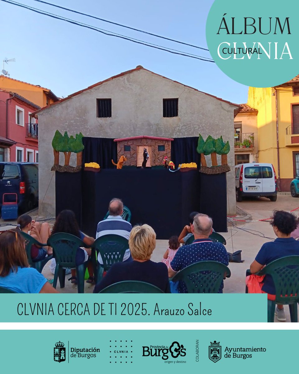 En el #DíadelosInocentes no queremos gastar bromas, sino dar a la inocencia el espacio que merece

Como el que tuvo en ❗Arauzo Salce en agosto. Todo gracias a #CluniaCercadeTi y El Retablo de las Maravillas, que nos trajeron la magia de los títeres de 'Los músicos de Bremen'