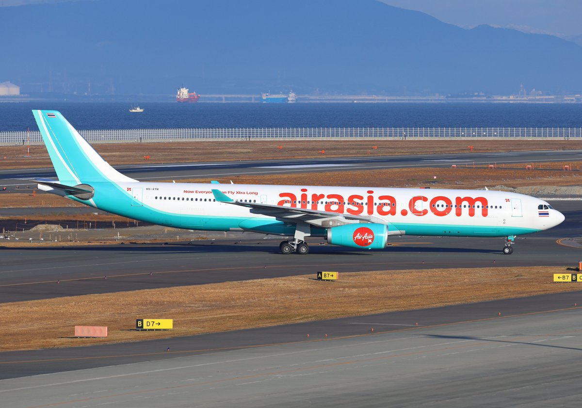 DALLYKEN's tweet image. やっぱりこれは行かねば🚋
Thai AirAsia X
Airbus A330-343
HS-XTR
28 Dec 2025 RJGG/NGO
#RJGG #NGO