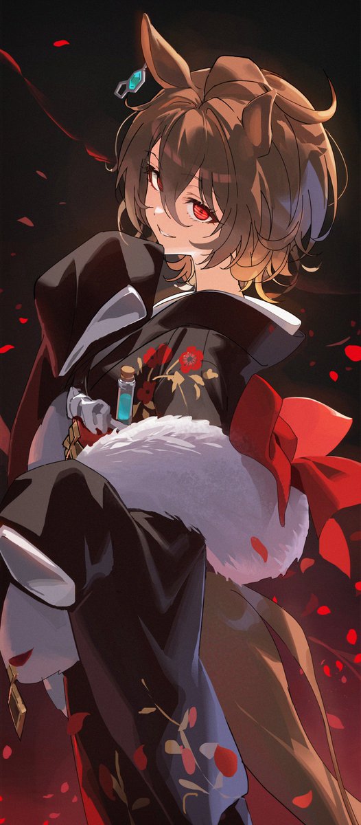 다가오는 2026년 🐴말의 해 기념 우마무스메 타키온 그렸습니다!
#アグネスタキオン #ウマ娘