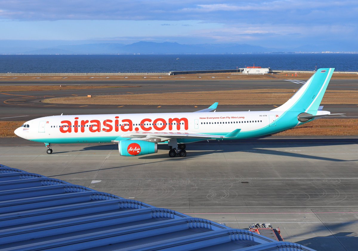 DALLYKEN's tweet image. やっぱりこれは行かねば🚋
Thai AirAsia X
Airbus A330-343
HS-XTR
28 Dec 2025 RJGG/NGO
#RJGG #NGO