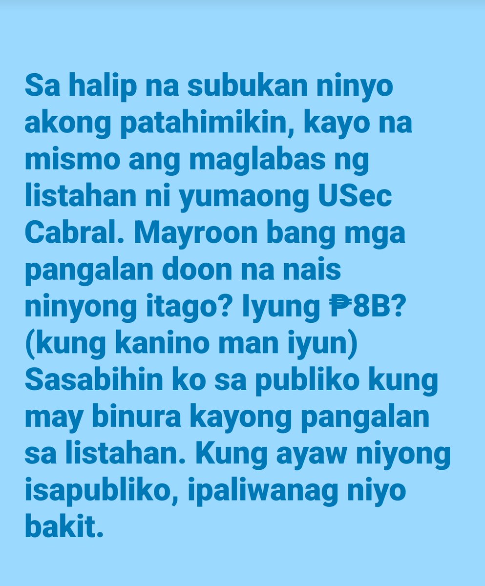 Todo mo na Cong. Leviste 🔥