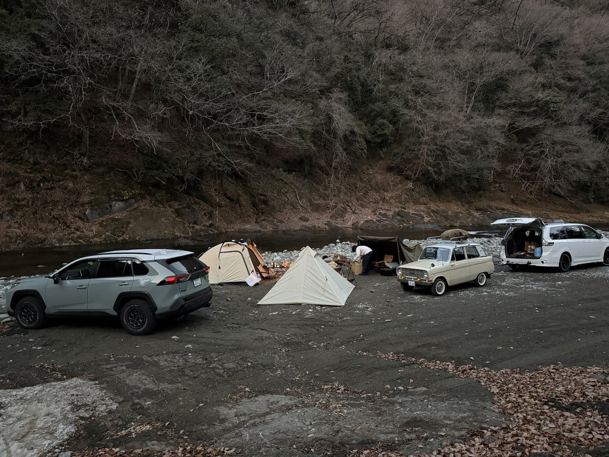 ここをキャンプ地とする！