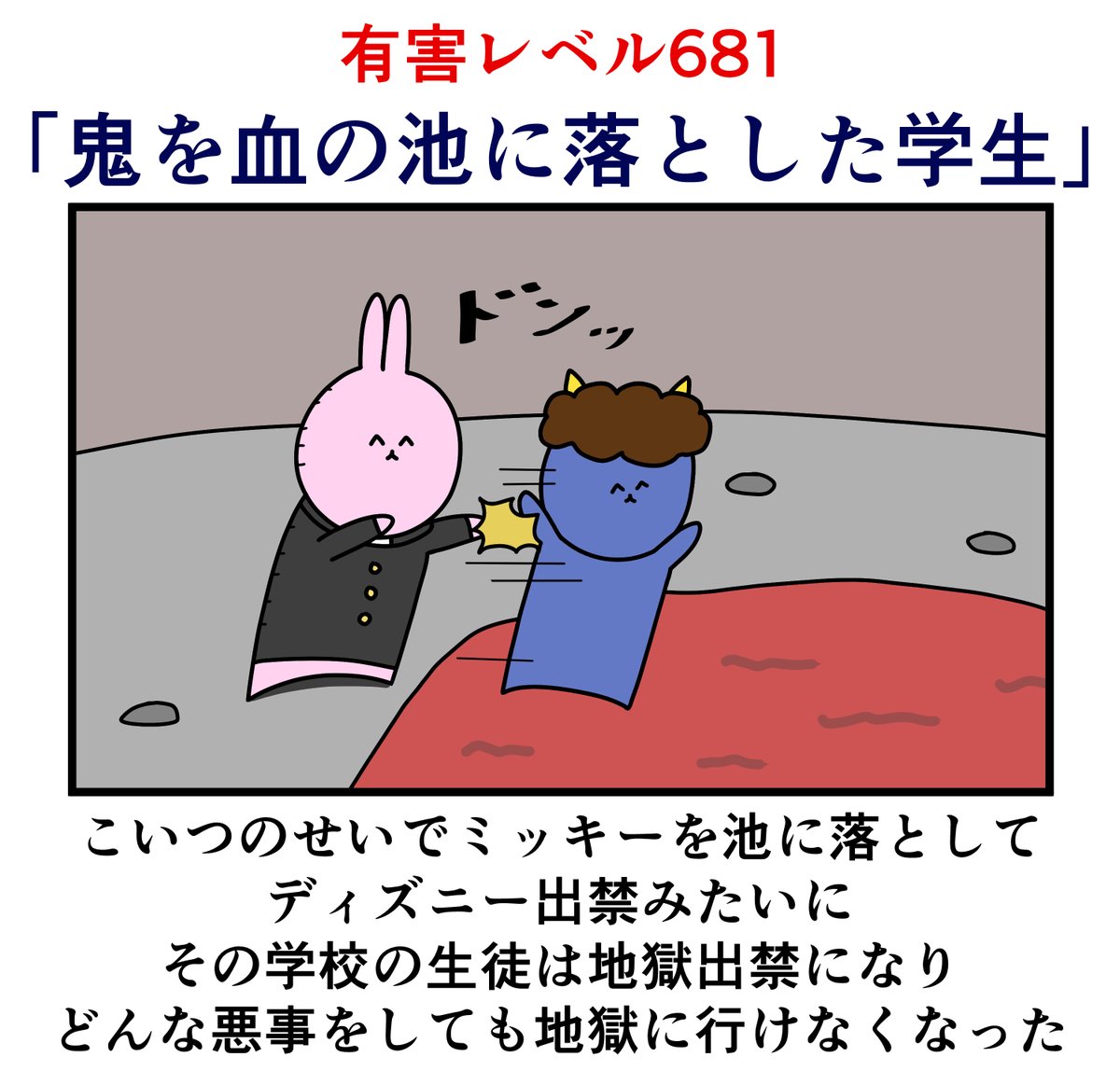 有害レベルまとめ 