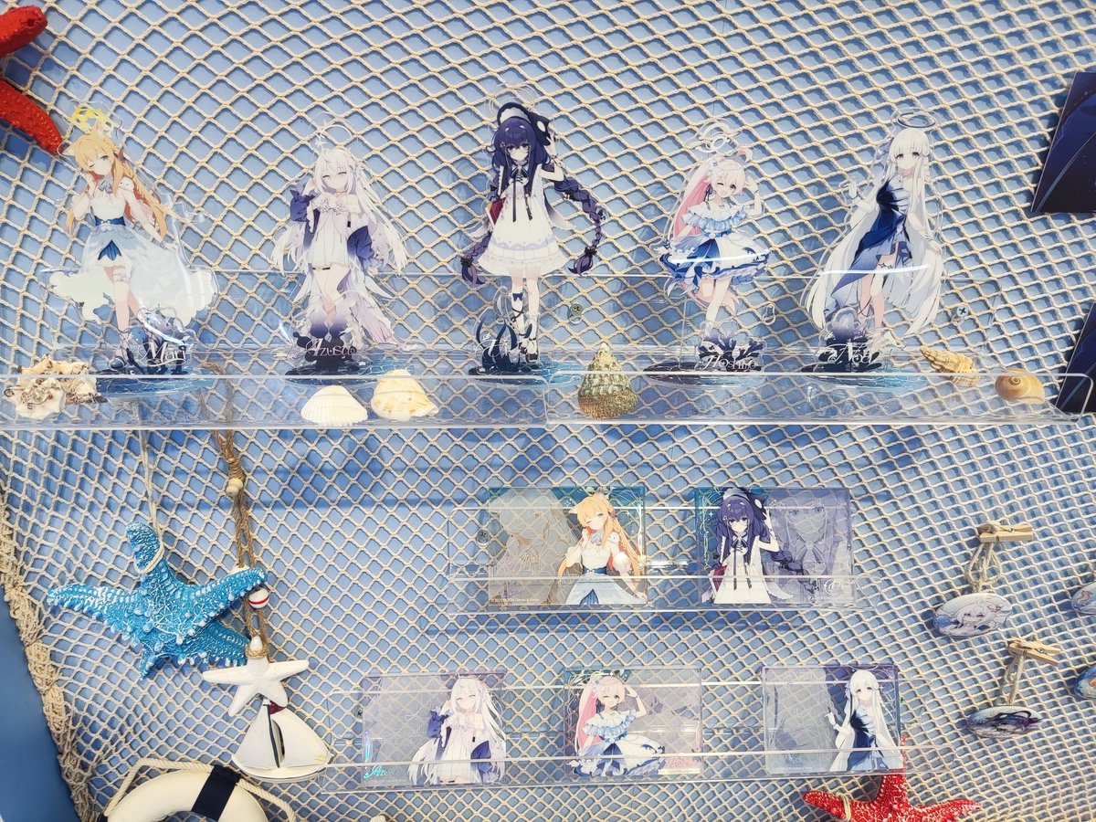現地写真 ブルーアーカイブ × KACOKACO 深蒼の残響 深蓝回响