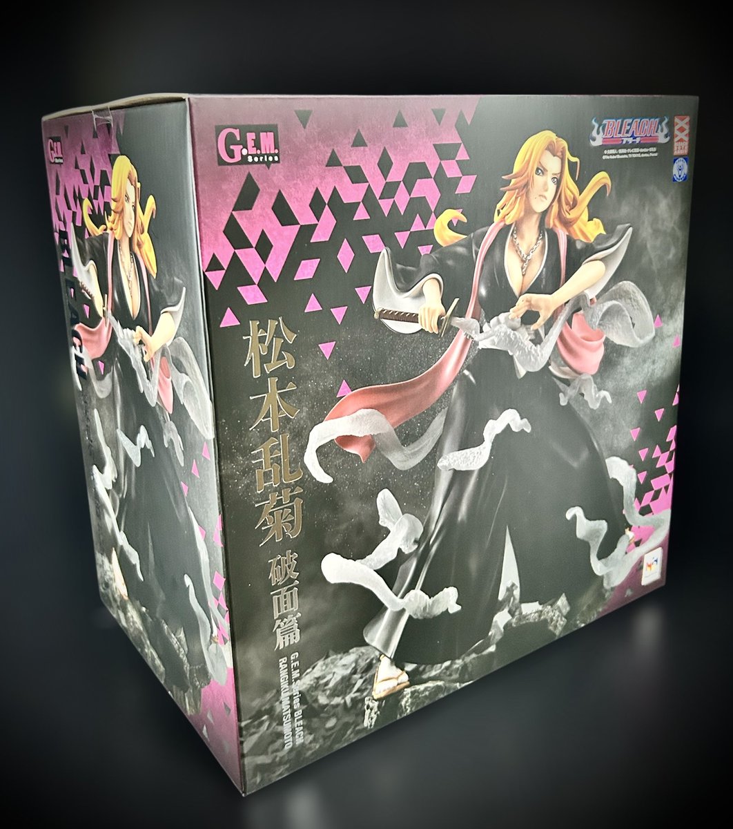 G.E.M.シリーズ BLEACH 松本乱菊 破面篇 開封！ 素晴らしいです✨ #BLEACH