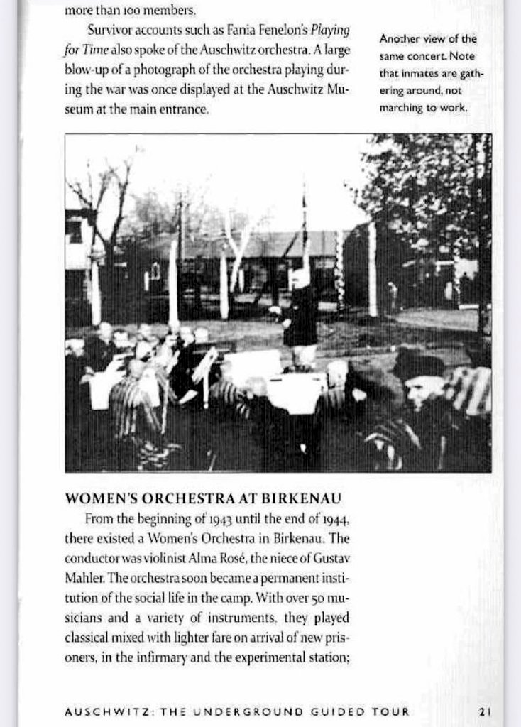 ObserverR8's tweet image. Women's Orchestra at Auschwitz-Birkenau.