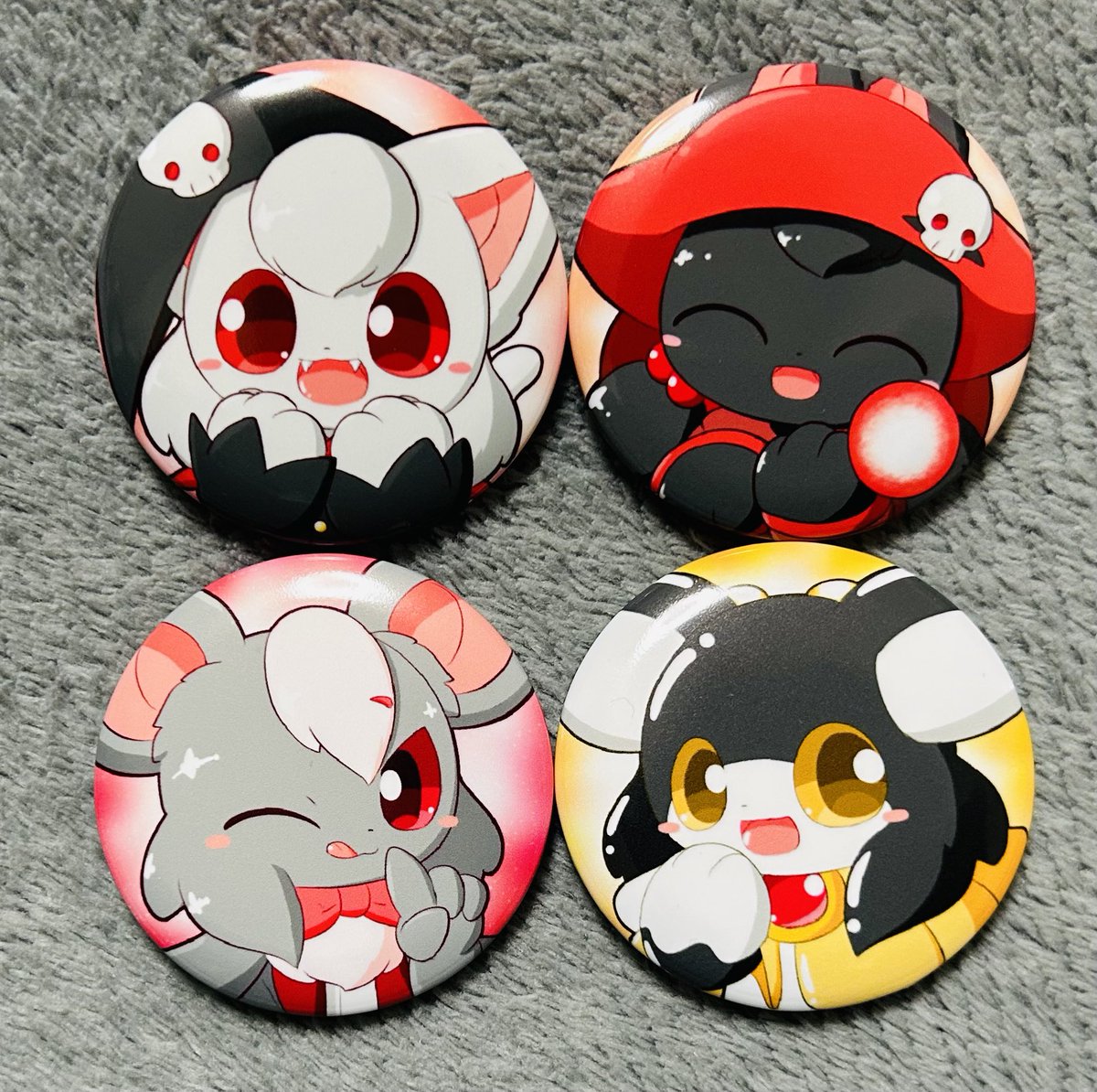 頒布用の缶バッジ（44mm）が届きました なかなかいい感じじゃない