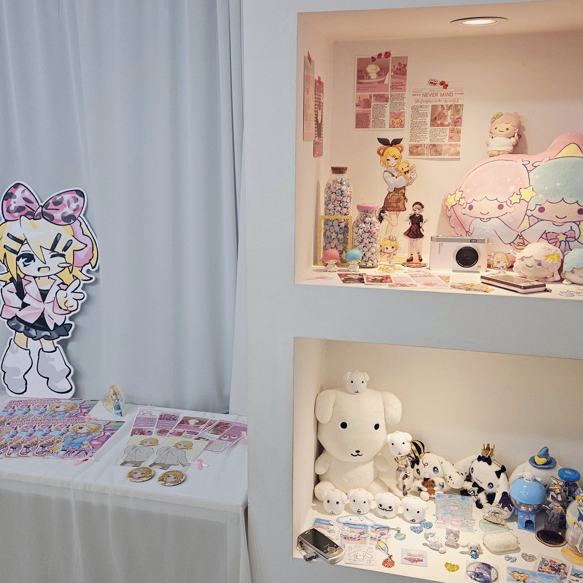 2025 카가미네 린 쁘띠 생일카페 tweet media