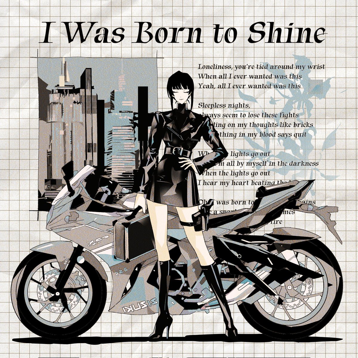 special class investigator and her motorbike
#tokyoghouloc #東京喰種oc