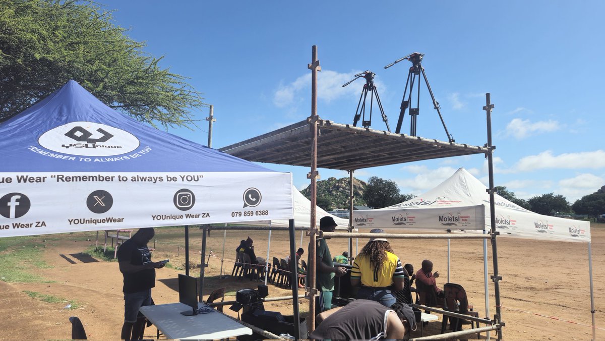 TeamTSSD's tweet image. The Chedisha Broadcast team is on the ground, setting up to bring you LIVE coverage of TSAFT2025 on our YouTube channel and Facebook page. 

Stay tuned, we’ll let you know as soon as we go LIVE.

This is the beginning of tomorrow

#TSAFT2025 #LiveBroadcast #ChedishaBroadcast