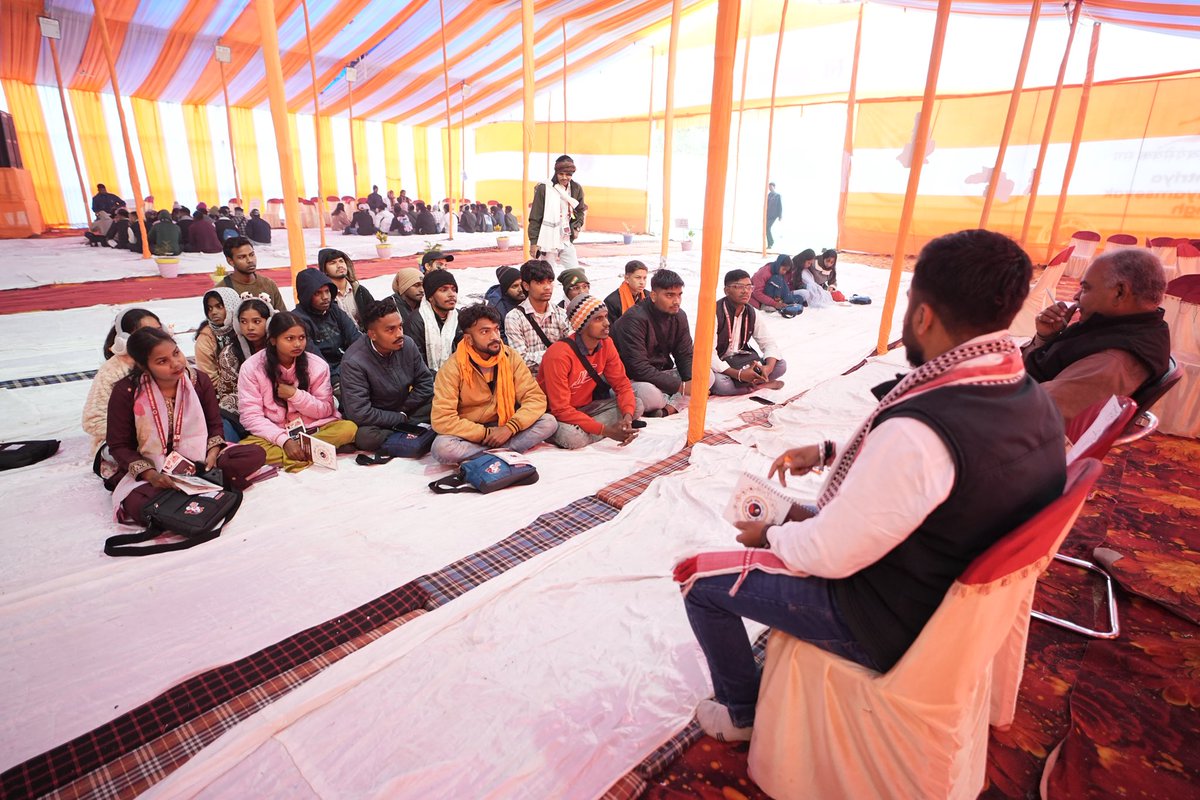 JharkhandABVP's tweet photo. अखिल भारतीय विद्यार्थी परिषद (अभाविप) झारखंड के 26वें प्रदेश अधिवेशन के अंतर्गत विभाग-सह बैठक की कुछ झलकियां।

#26thABVPJHConf https://t.co/GKo6WhX9Eu