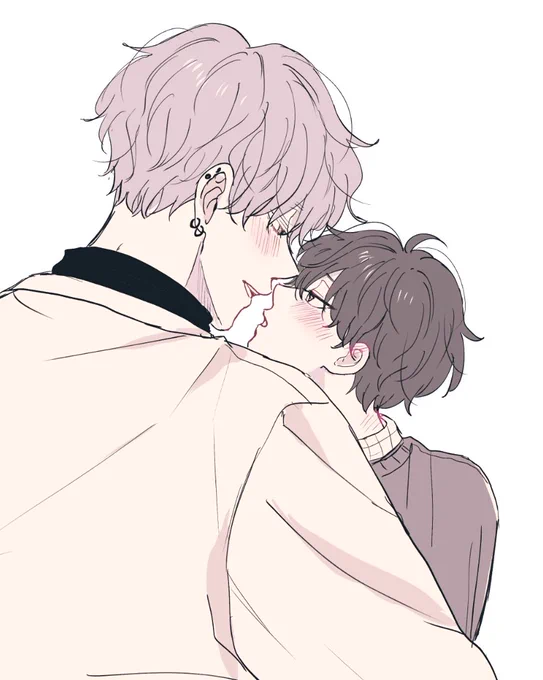 体格差BL落書き #好きムリ