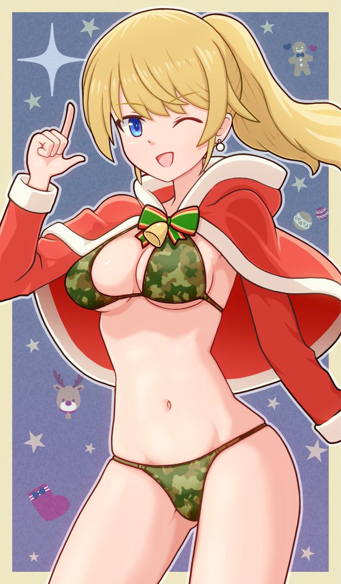 水着サンタポニテジニー！
#アリスギア