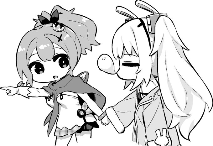 おまけのジャベリンラフィー #アズ4 #びそくぜんしんっ #アズールレーン