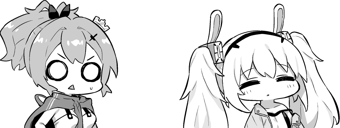 おまけのジャベリンラフィー
#アズ4 #びそくぜんしんっ #アズールレーン 