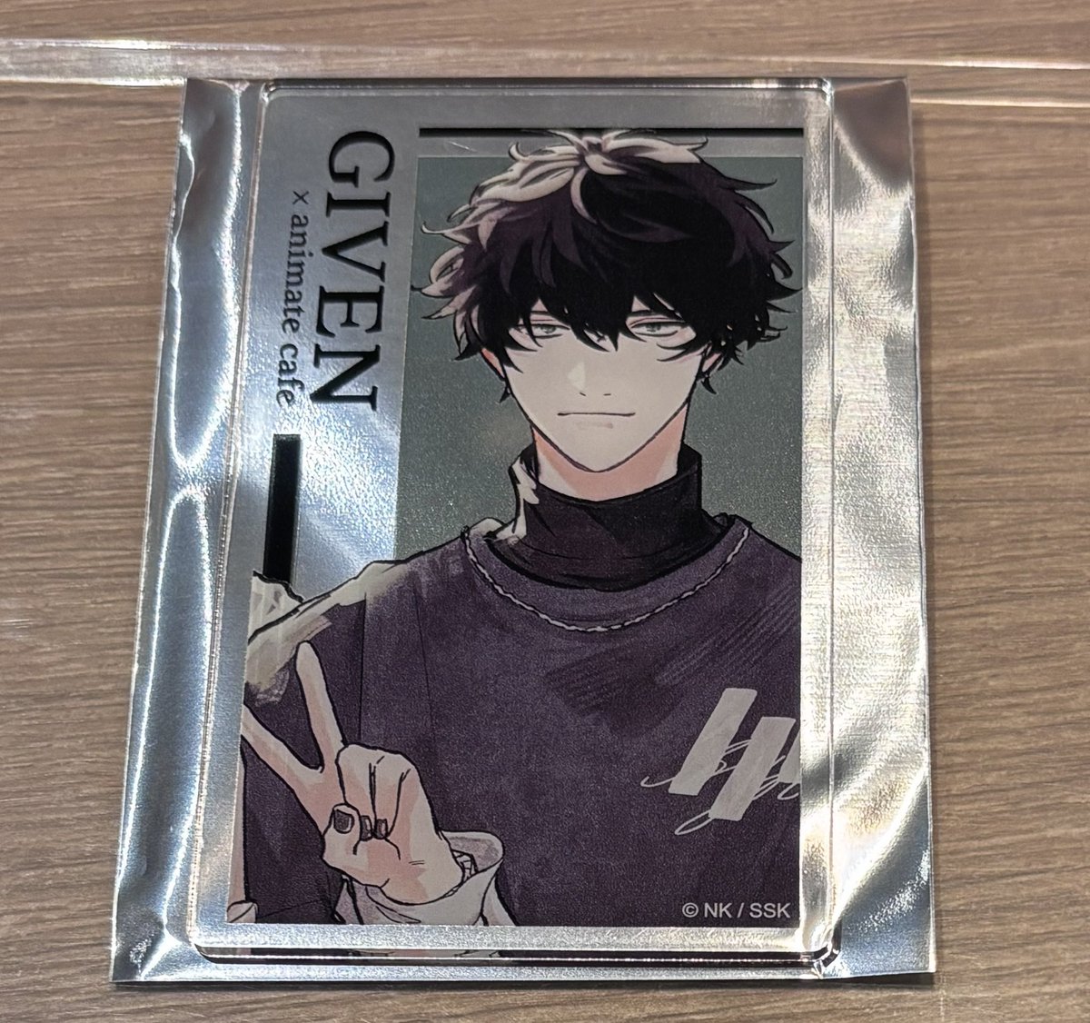 交換】ギヴン ギヴン展 アニメイトカフェ クリアカード 譲:玄純 春樹