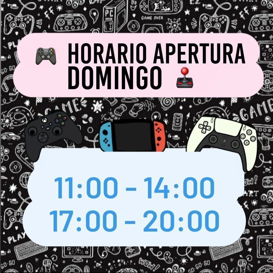 Hoy, Domingo 27 de diciembre permaneceremos abiertos en horario especial 🕚11:00-14:00 y de 17:00-20:00🕚 

Para cualquier consulta o compra online os atendemos en buff.ly/43Kpu8U