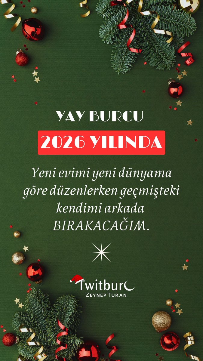🎉 Yay Burcu 2026 Yılı Mottosu 🎉 

#Yayburcu #2026