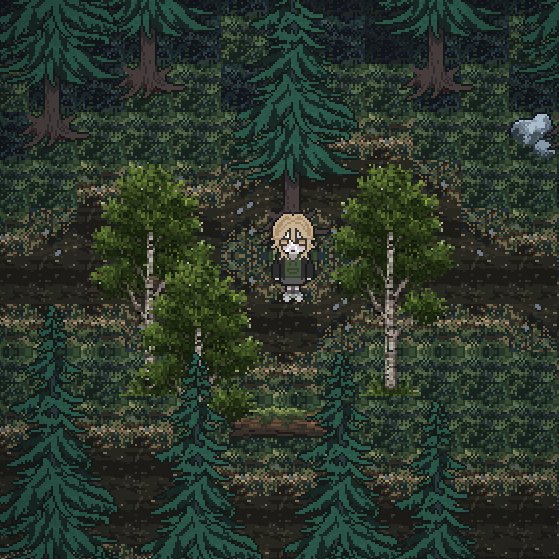brutal_vap's tweet image. I’ve mentioned this on my alt account before, but I developed an original filter plugin for RPG Maker MV. It allows real‑time color adjustments like this