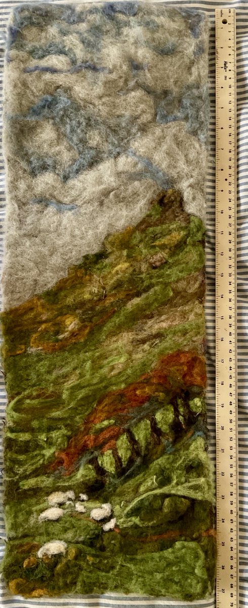 Any proof readers here?  I would love your thoughts on the description for this piece (It‘s hard to write about your own work …)  link  here  theanclarflock.etsy.com/listing/187144…