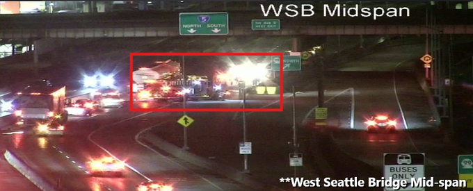 西雅图桥事故！缓行减速