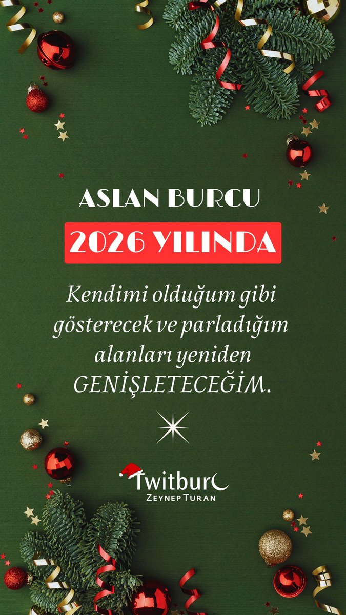 twitburc's tweet photo. 🎉 Aslan Burcu 2026 Yılı Mottosu 🎉 

#Aslanburcu #2026 https://t.co/1waNCzhoEe