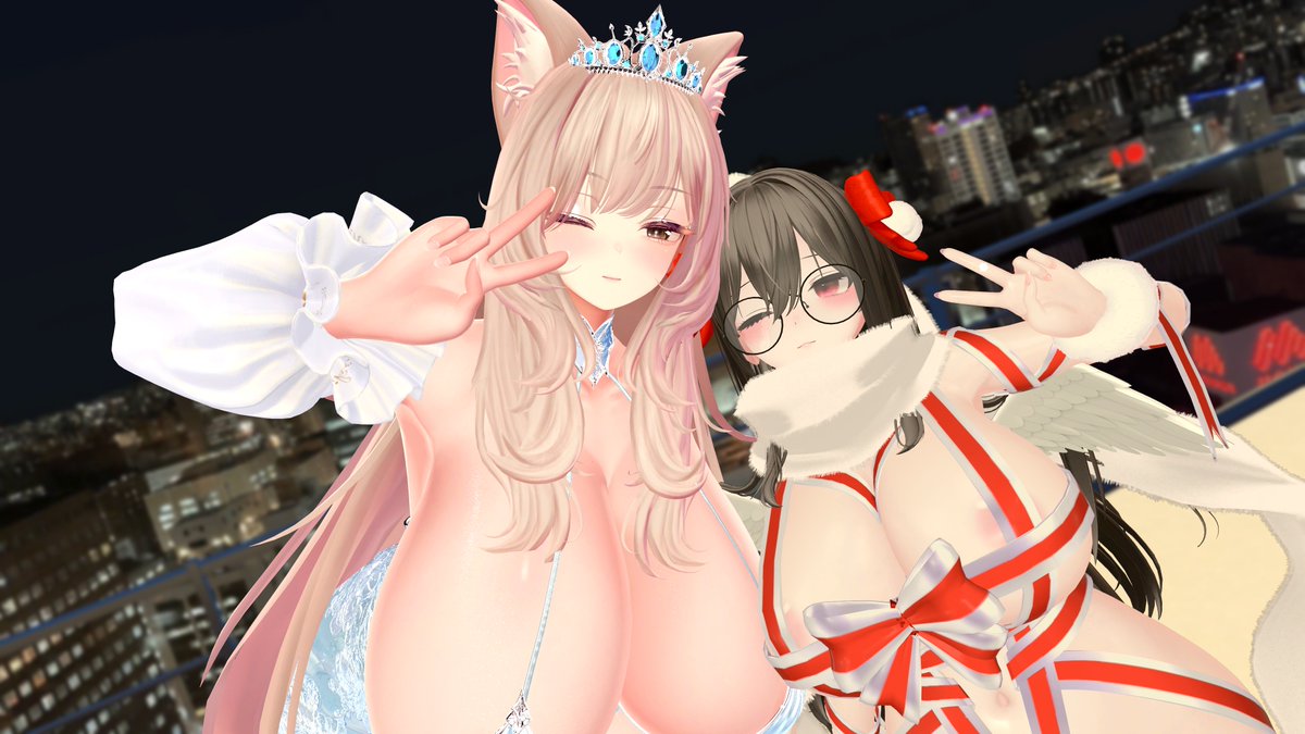 昨日遅くに来てくれたフレンドさんたちと～! 