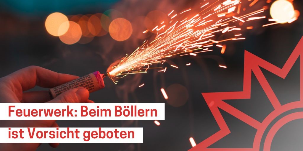 In wenigen Tagen wird Silvester gefeiert. 🎇🎉
Die überwiegende Mehrheit geht sehr sorgsam mit Feuerwerkskörpern um und dennoch gibt es immer wieder Unfälle und Verletzungen. Damit alles sicher verläuft, sind einige Regeln zu beachten: lsaurl.de/RxcX3Y

📷: © ProPK
