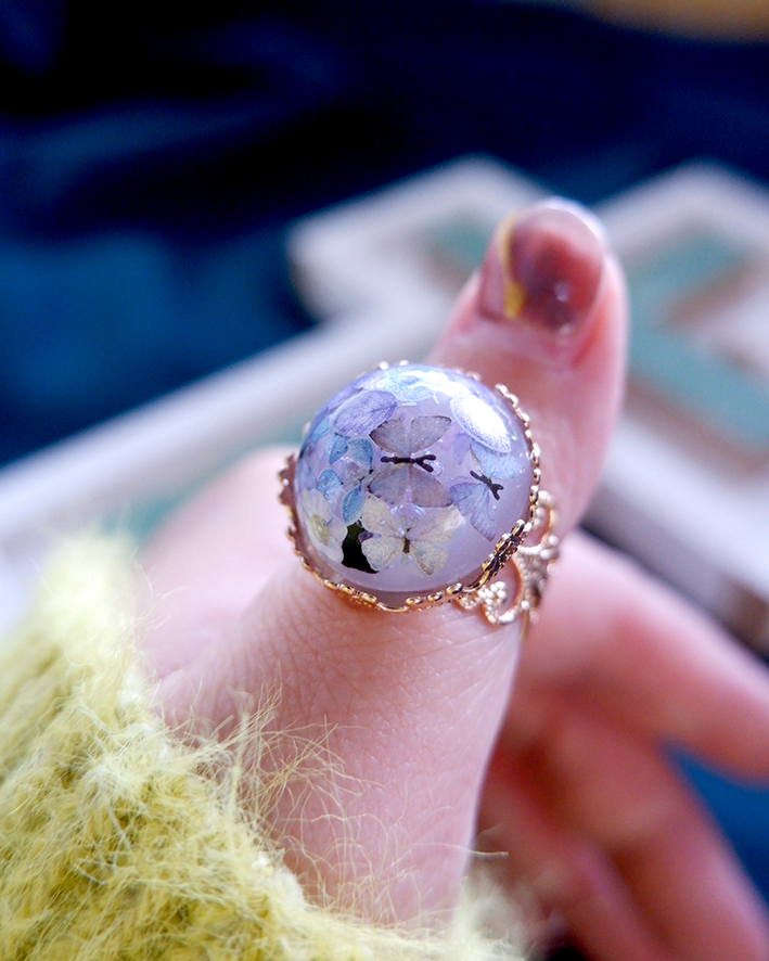 あの… めちゃくちゃ可愛いので見てもらってもいいですか？ 淡い薄紫と