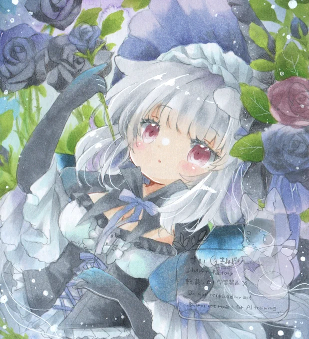 黒薔薇猫ちゃん