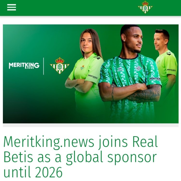 Malum sponsor Real Betisin de sponsoruymuş

*Galatasaray 700 B€ verip aldığı Bakambu'yu 5 milyon €'ya Real Betis'e satmıştı 🤡