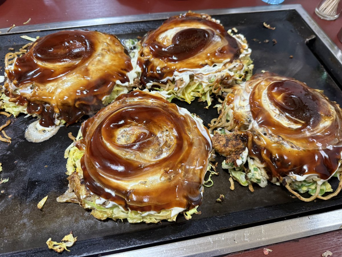 こうなると芸術的である。