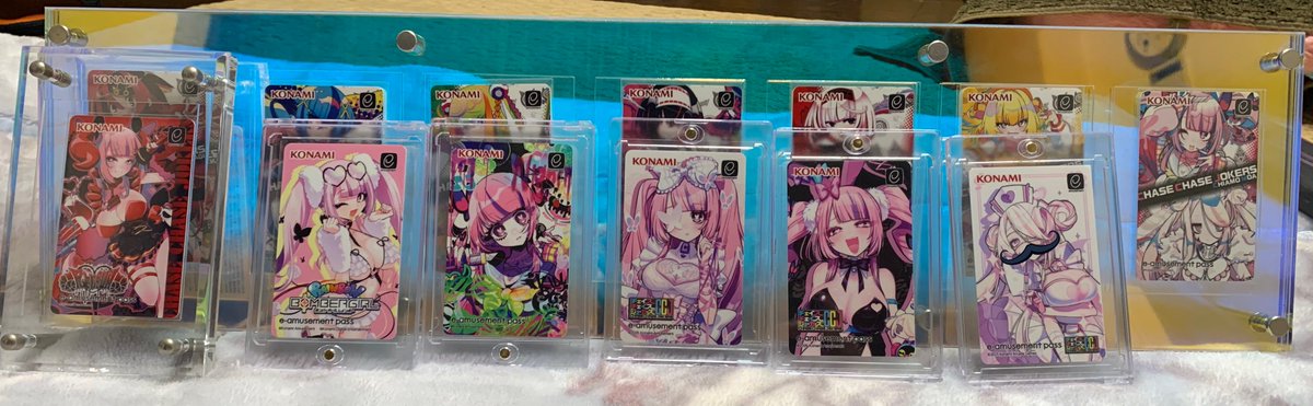 最愛チアモのe-amusement passも増えましたね🦋 1欠けコンプです＼＼\٩