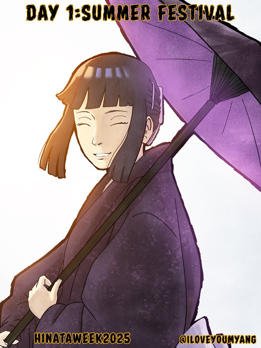 Day 1: Greek Mythology/Summer Festival☀️💜 #HinataWeek2025