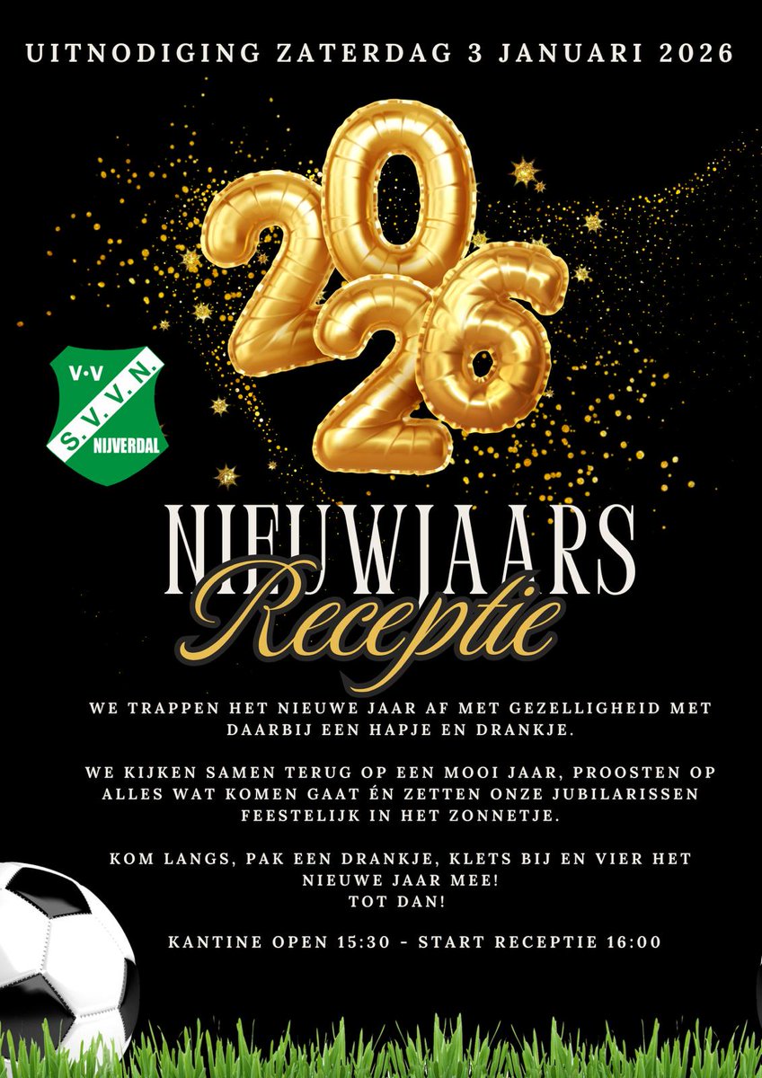 Reminder: Nieuwjaarsreceptie 2026 svvn.nl/nieuwjaarsrece…