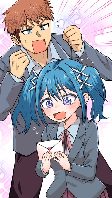 作家友達の庄司さん( )が負けヒロインを勝たせたいのキャラクターを描いてくれたのでみんな見てくれ…!可愛すぎる!!!!!